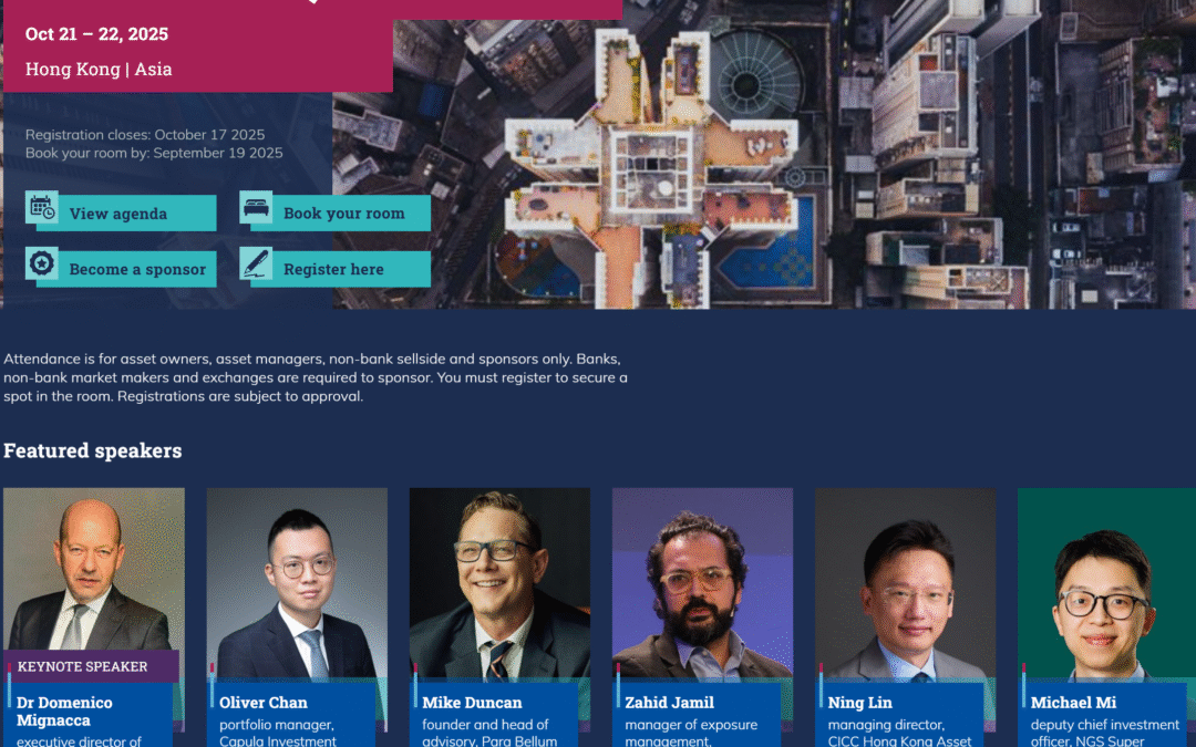 Asia EQD 2025 – Volatility, Derivatives & Portfolio Strategy