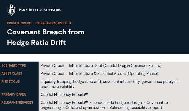 Covenant Breach From Hedge Ratio Drift