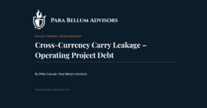 Cross Currency Carry Leakage – Operating Project Debt