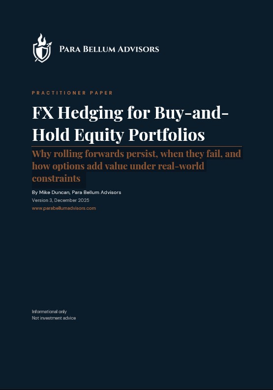 FX Hedging For Buy And Hold Portfolios