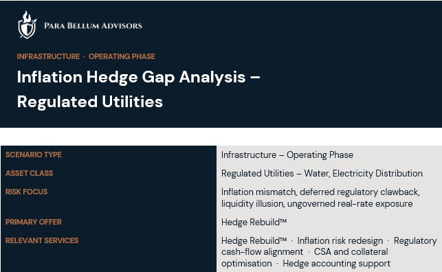 Inflation Hedge Gap Analysis – Regulated Utilities