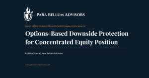 Options Based Downside Protection For Concentrated Equity Position