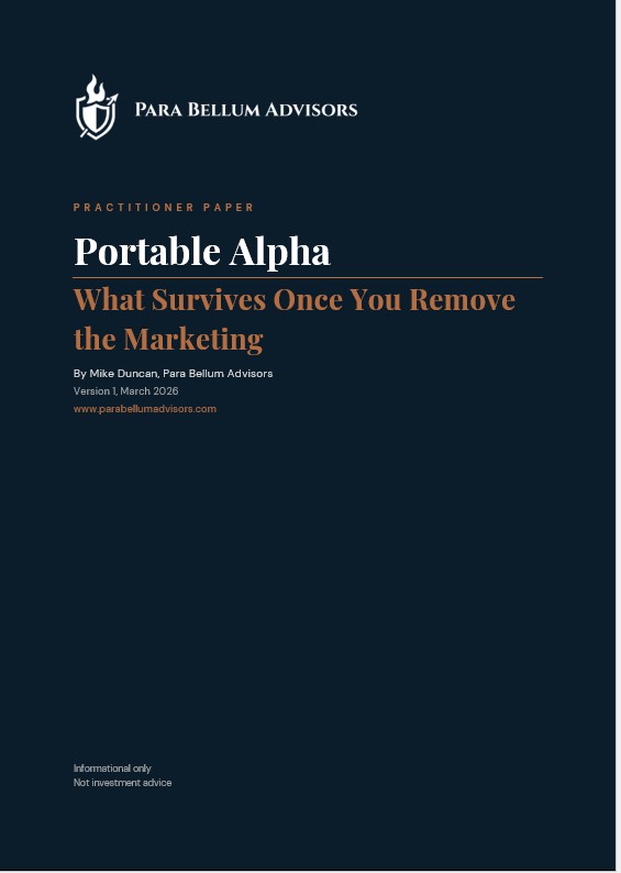 Portable Alpha
