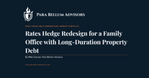 Rates Hedge Redesign For A Family Office With Long Duration Property Debt