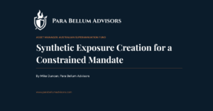 Synthetic Exposure Creation For A Constrained Mandate
