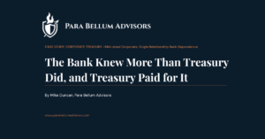 The Bank Knew More Than Treasury Did, And Treasury Paid For It