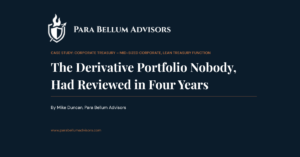 The Derivative Portfolio Nobody, Had Reviewed In Four Years