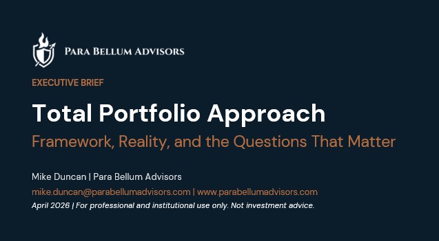 Total Portfolio Approach