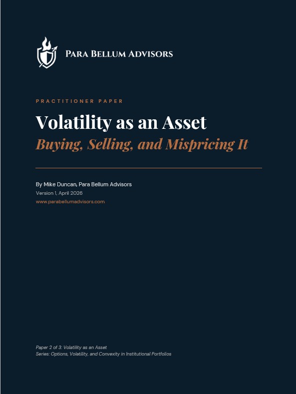 Volatility As An Asset