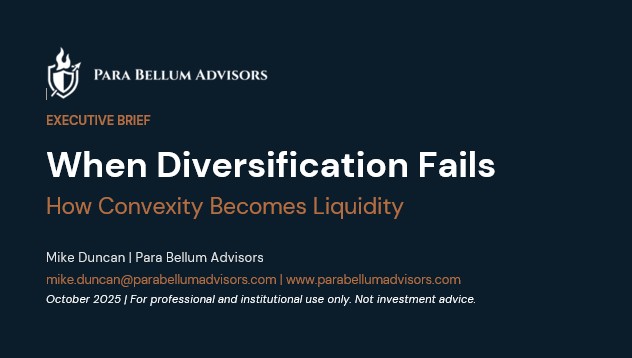 When Diversification Fails