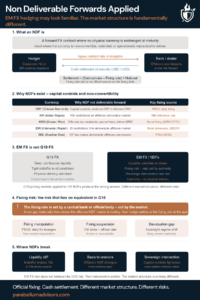 Non Deliverable Forwards Applied