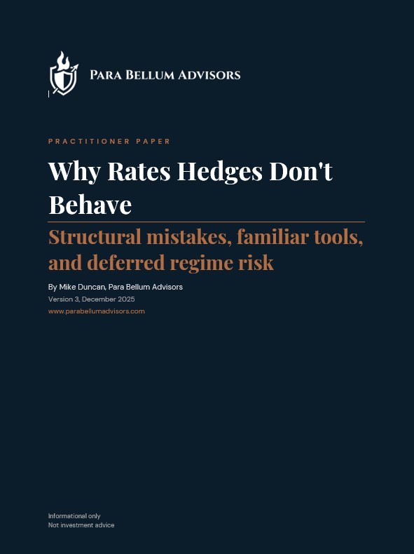 Why Rates Hedges Don't Behave