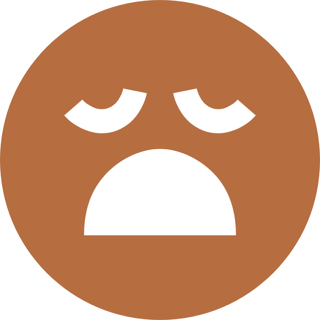 Pinhead  Tired Face In Circle